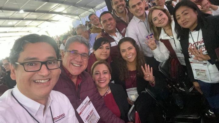 Presente Armando Martínez Manríquez en III Congreso Nacional Ordinario de MORENA