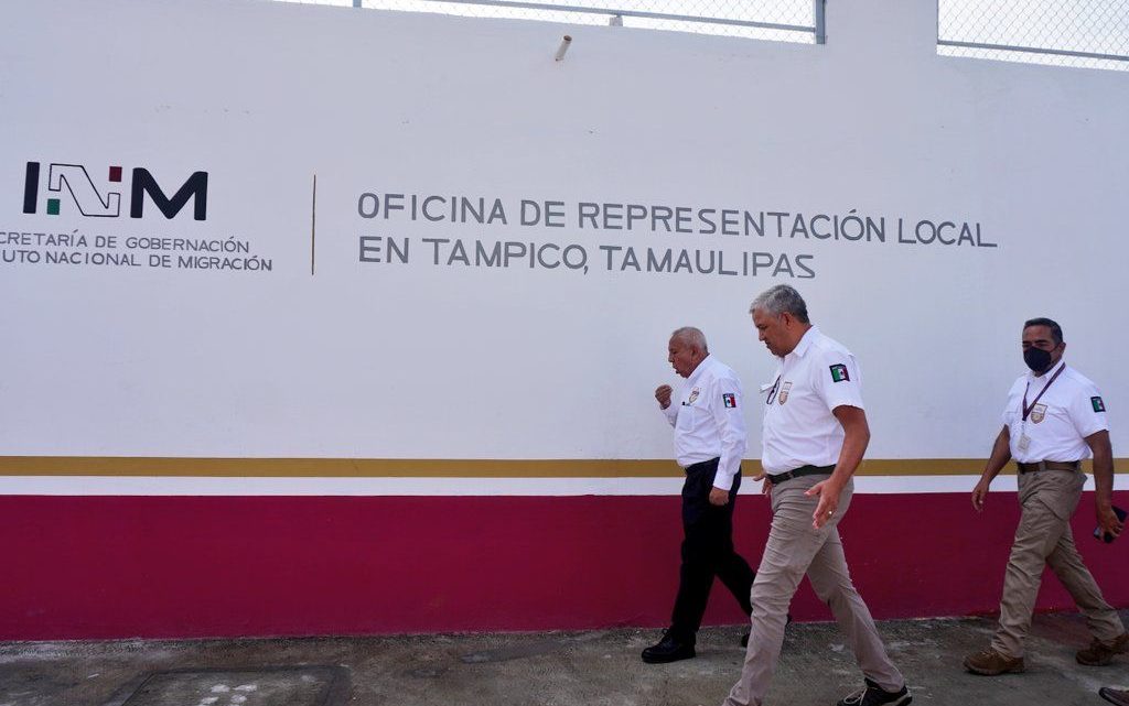 Supervisa comisionado del INM atención brindada en Estación Migratoria de Tampico