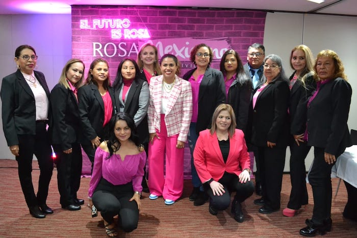 Mujeres líderes de Tamaulipas acuden al 4º Foro Nacional de Rosa Mexicano