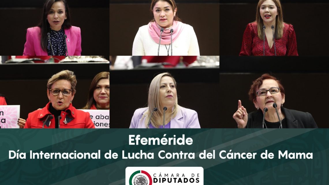 Resaltan diputadas la importancia de la Lucha Contra el Cáncer de Mama