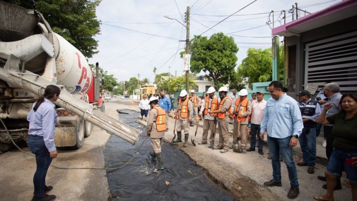 Culmina Comapa pavimentación en la Hipódromo