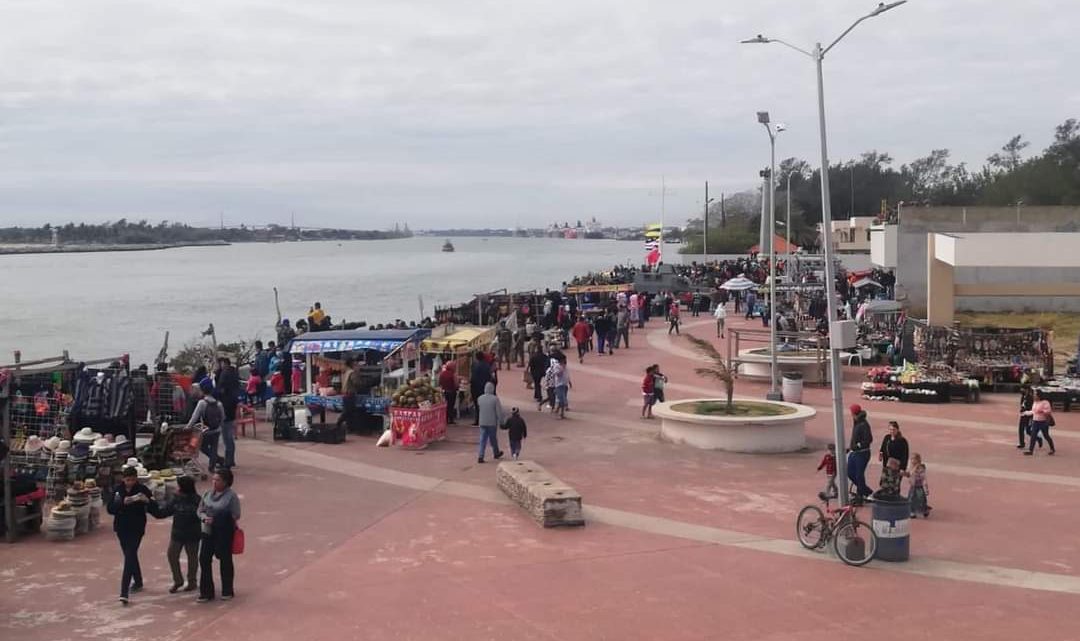 Supera cifra de visitantes durante temporada vacacional decembrina en Ciudad Madero.