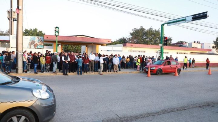 ATIENDE GOBIERNO DE ALTAMIRA SOLICITUD DE MAYOR SEGURIDAD VIAL EN PRIMARIA DEL FRACC. LOS OLIVOS