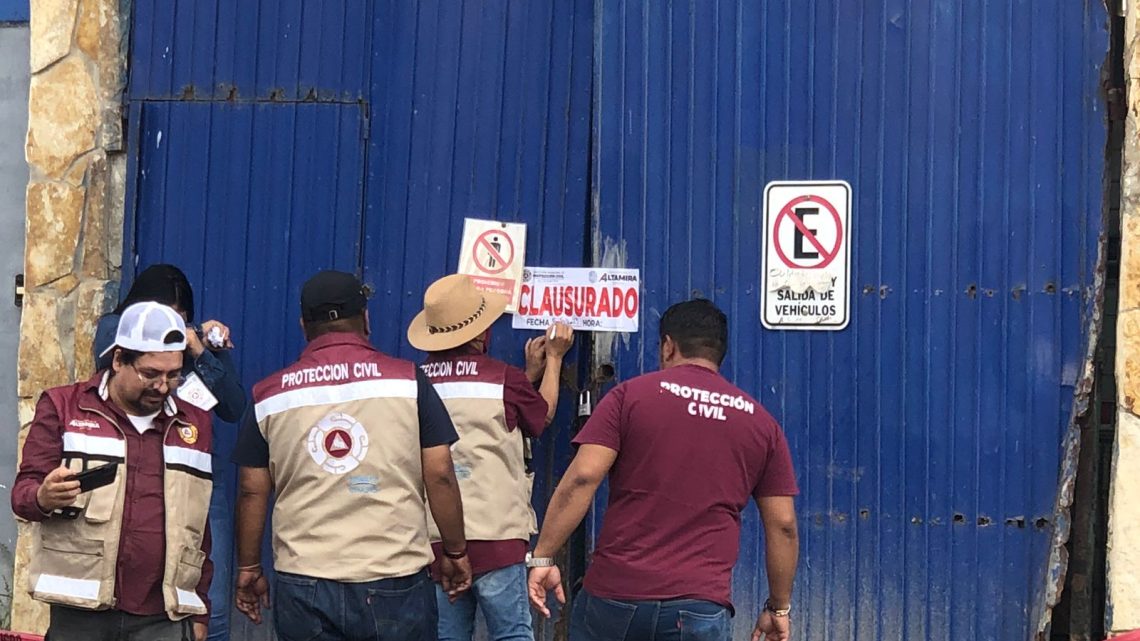 CLAUSURAN EMPRESA POR MANEJO INADECUADO DE SUSTANCIAS