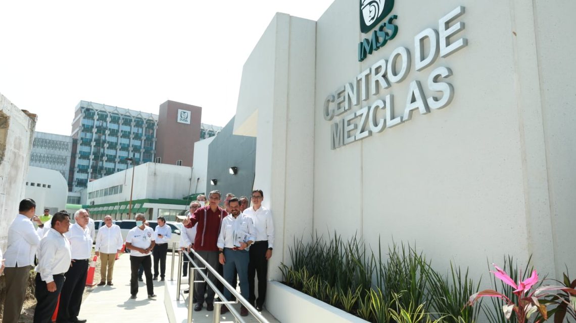 Gobernador supervisa infraestructura hospitalaria con directores del IMSS e ISSSTE