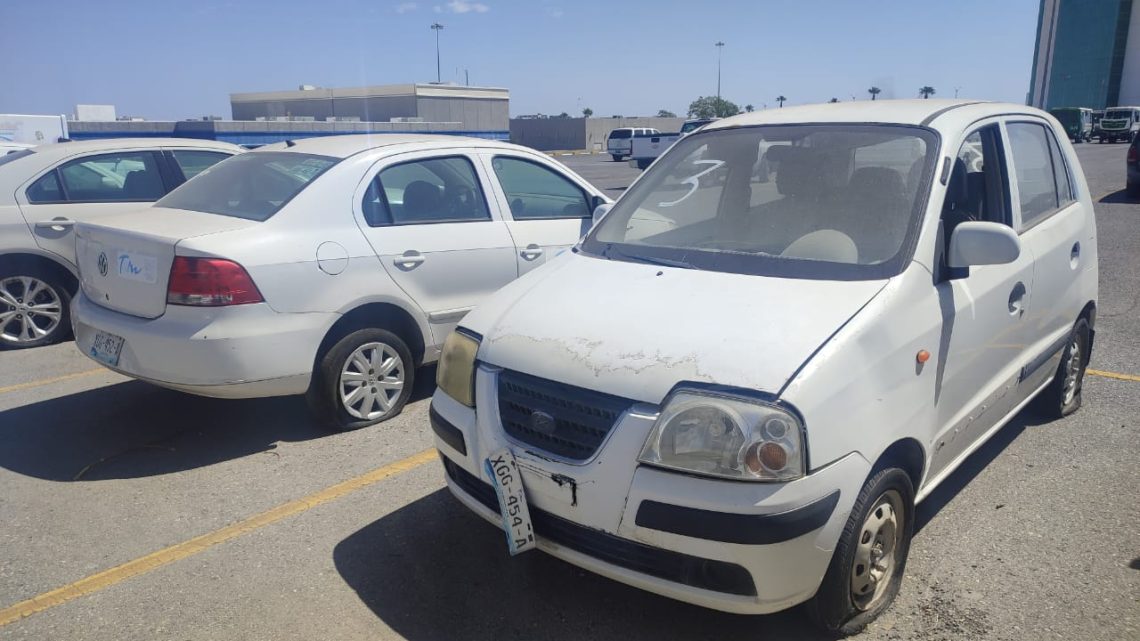 PURA CHATARRA RECIBIÓ DE PARQUE VEHICULAR EL GOBIERNO ESTATAL