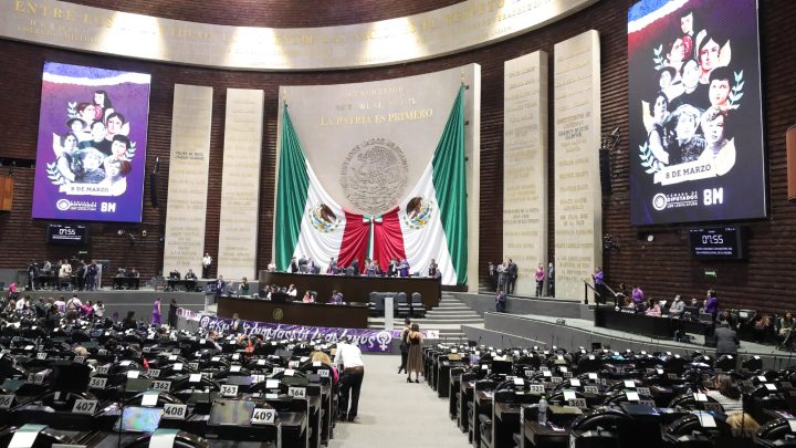 Con sesión solemne, el Pleno de la Cámara de Diputados conmemoró el Día Internacional de la Mujer