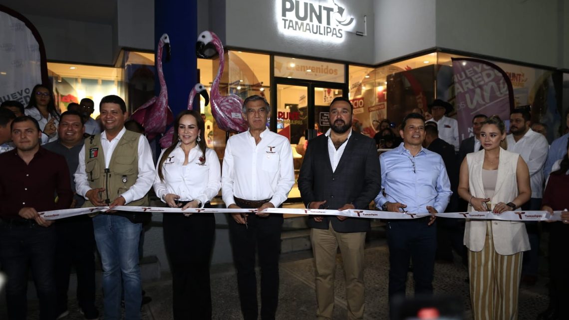 Inaugura gobernador «Punto Tamaulipas»