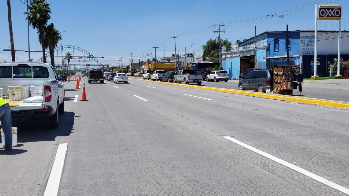 Concluye Gobierno de Tamaulipas repavimentación de la Avenida Reforma en Nuevo Laredo