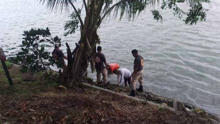 Rescatan a pescador que naufragó en el río Tuxpan