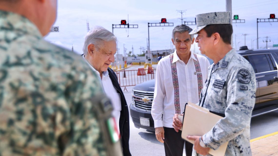 Continúa gira de trabajo del presidente López Obrador en Tamaulipas