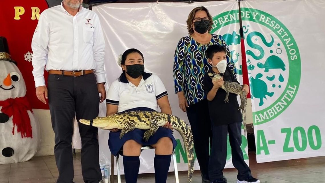 Llevan la fauna viva a escuelas de Tamaulipas