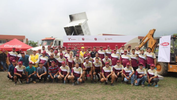 Realiza INDE Tamaulipas 1er. Exatlón en reconocimiento al trabajador de la construcción