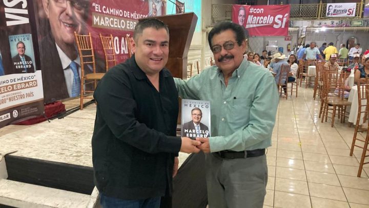 Presentan el libro “El Camino de México” de Marcelo Ebrard en El Mante