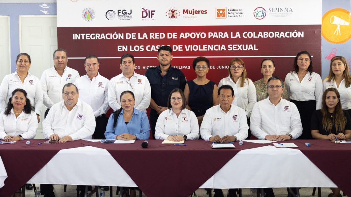 Integran «Red de Apoyo para la Colaboración en Casos de Violencia Sexual» en CBTis y CETis en Tamaulipas