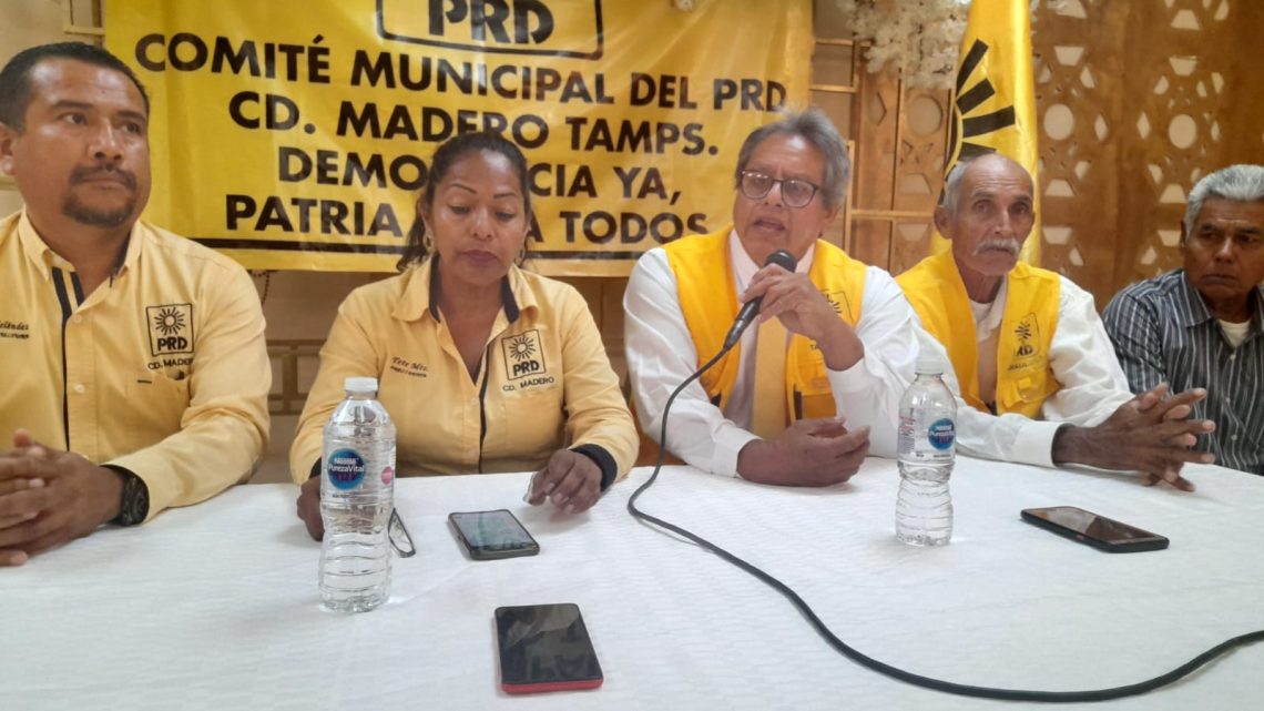 Renueva el PRD de Ciudad Madero el registró del Comité Municipal