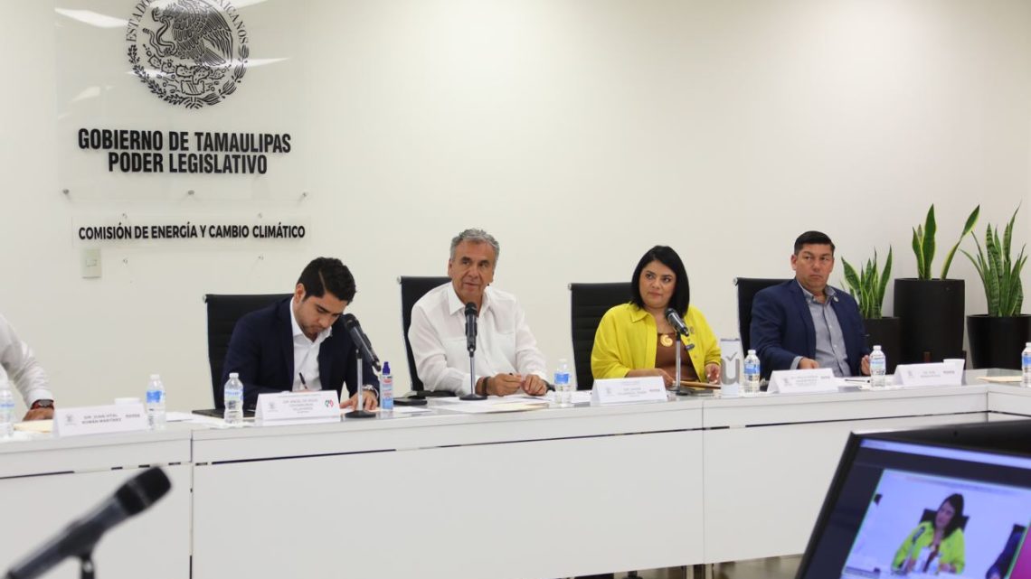 Comisión de Energía y Cambio Climático del Congreso se suman a las acciones en materia de desarrollo sostenible en Tamaulipas