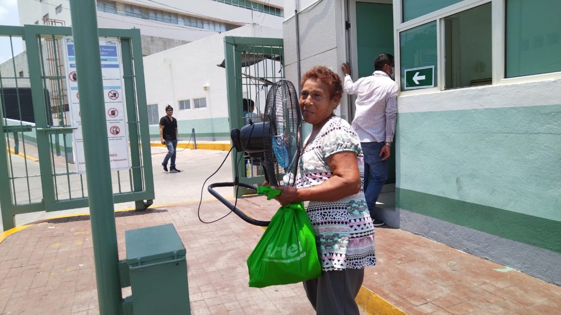 Pacientes del Hospital «Carlos Canseco» llevan sus propios ventiladores