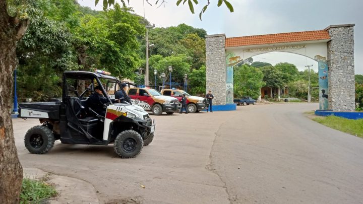 Guardia Estatal presente en visita de embajadores europeos a Gómez Farías