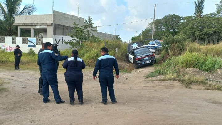 Hurtan patrulla de transito en Tampico