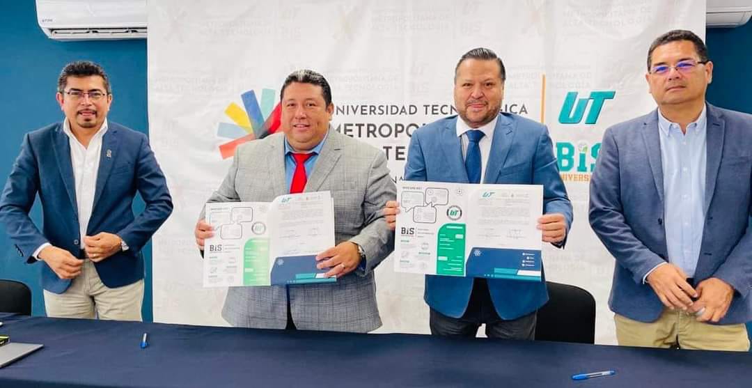 La Universidad Tecnológica de Altamira firma convenio de colaboración con la Universidad Metropolitana