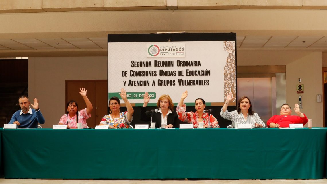 Aprueban Comisiones Unidas reformas en materia de educación inclusiva para personas con discapacidad