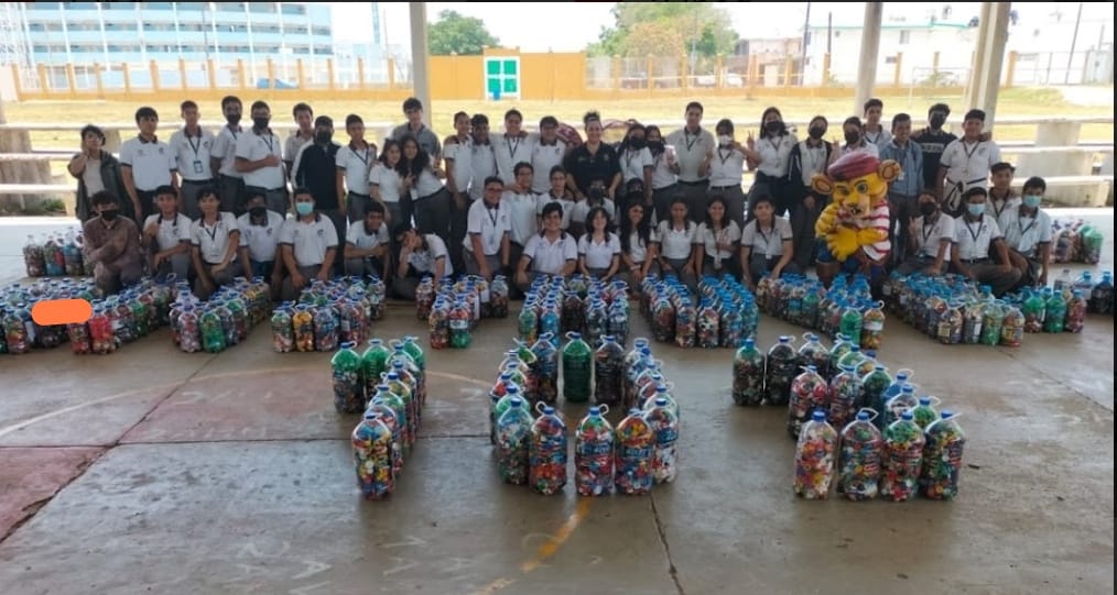 Gobierno de Ciudad Madero y CBTIS 103 Fomentan la Cultura de Reciclaje