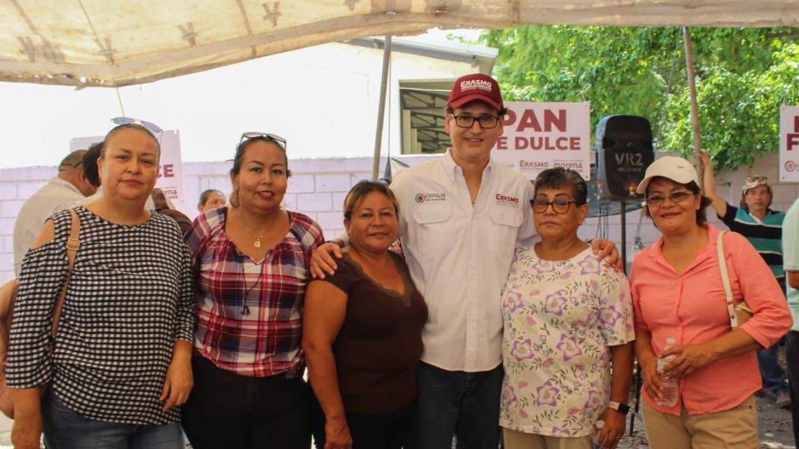 Diputado Erasmo González sigue beneficiando a las familias maderenses