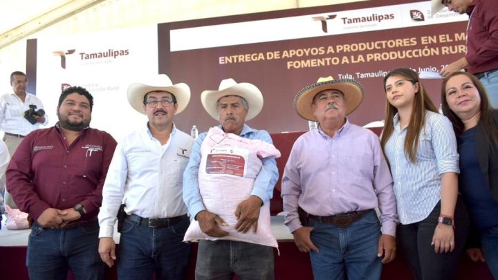 Arranca la entrega de semilla de maíz en el Altiplano Tamaulipeco