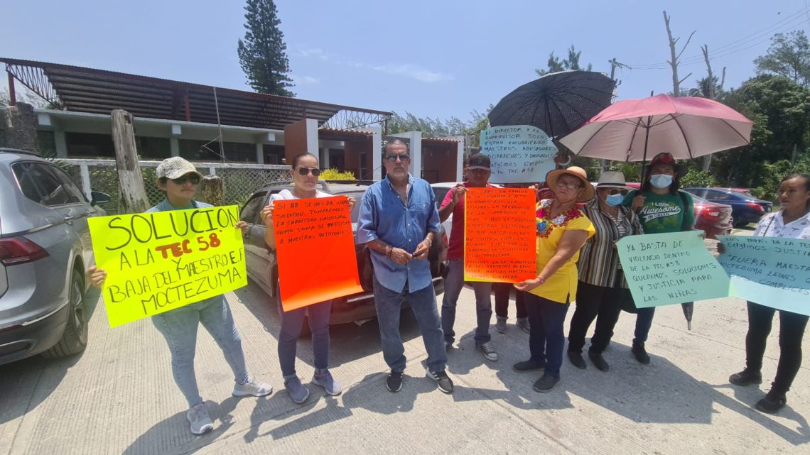 Sociedad de padres de familia de la Secundaria Técnica No 58 piden baja de maestro acosador