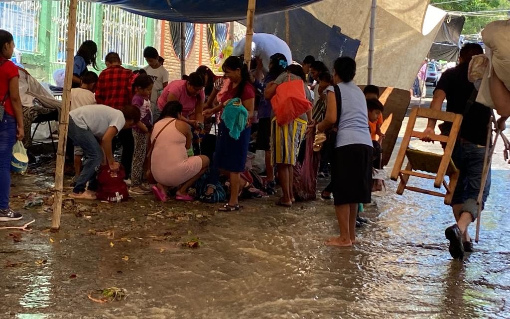 Tantoyuca bajo el agua por tromba