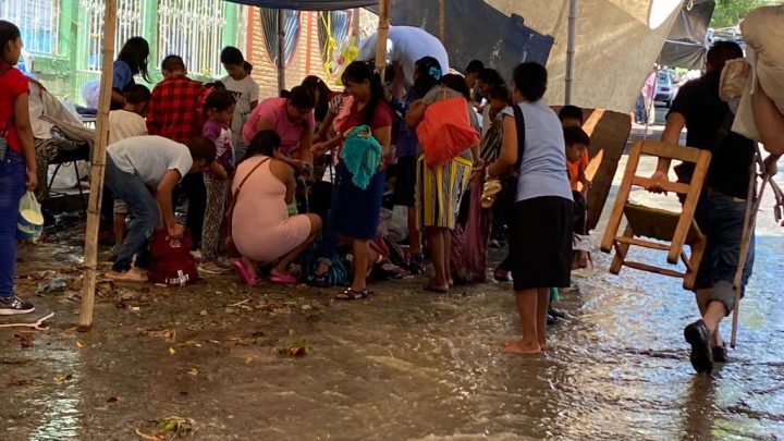 Tantoyuca bajo el agua por tromba