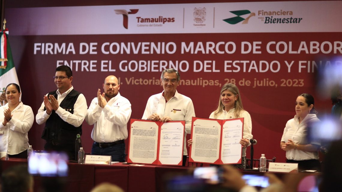 Tamaulipas y FINABIEN acercan servicios financieros a la población