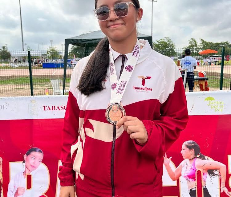 Cierra Tamaulipas participación en atletismo con medalla