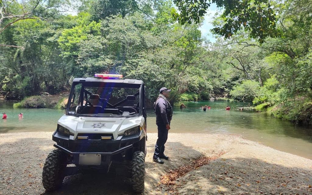 Vigilancia permanente de la Guardia Estatal brinda seguridad a vacacionistas