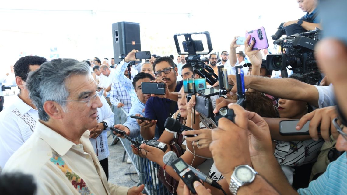 Reitera Gobernador su compromiso para garantizar la seguridad de las y los tamaulipecos