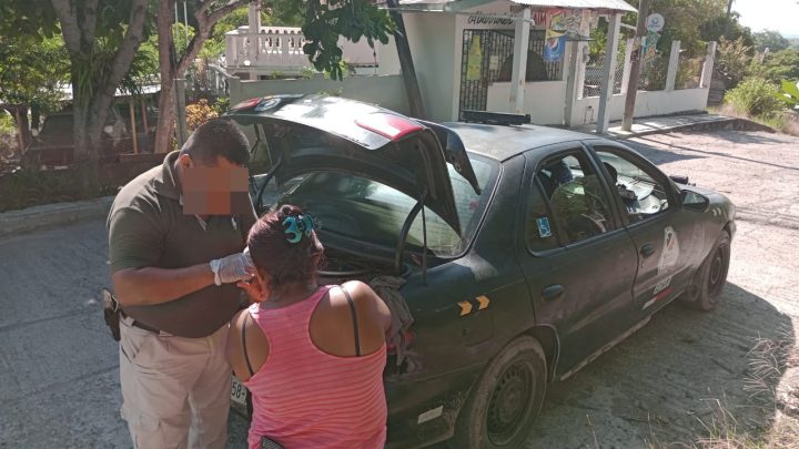 Mujer se lesiona de un » machetazo»