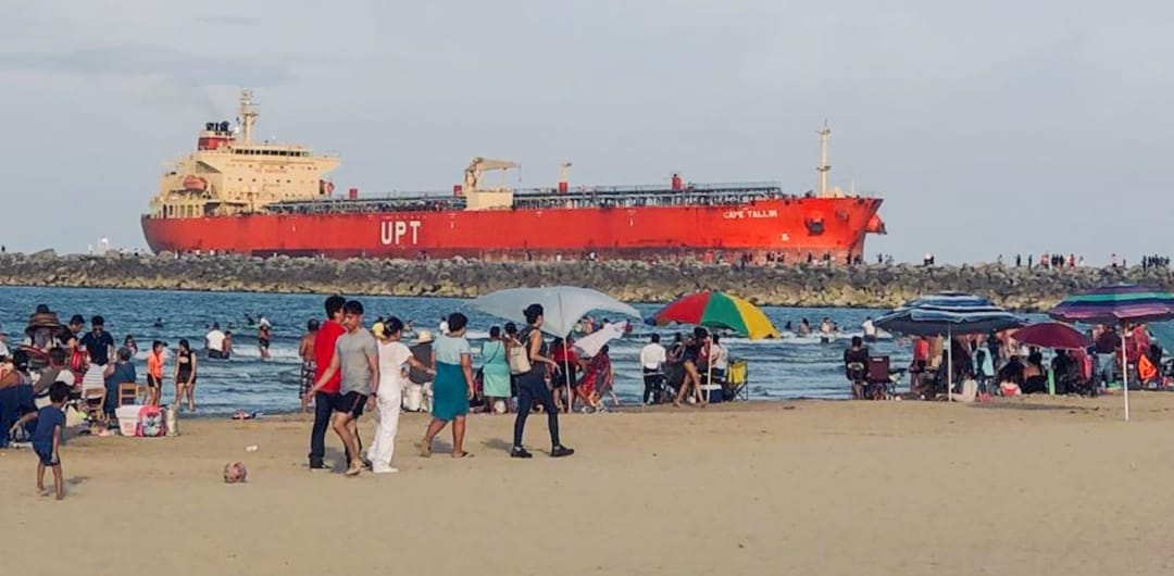 Registra Playa Miramar Gran Afluencia Turística el Fin de Semana