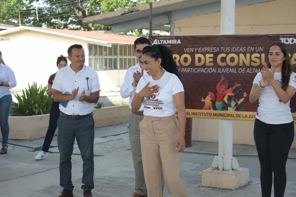 Lleva Altamira exitoso foro de consulta a jóvenes para atender sus necesidades