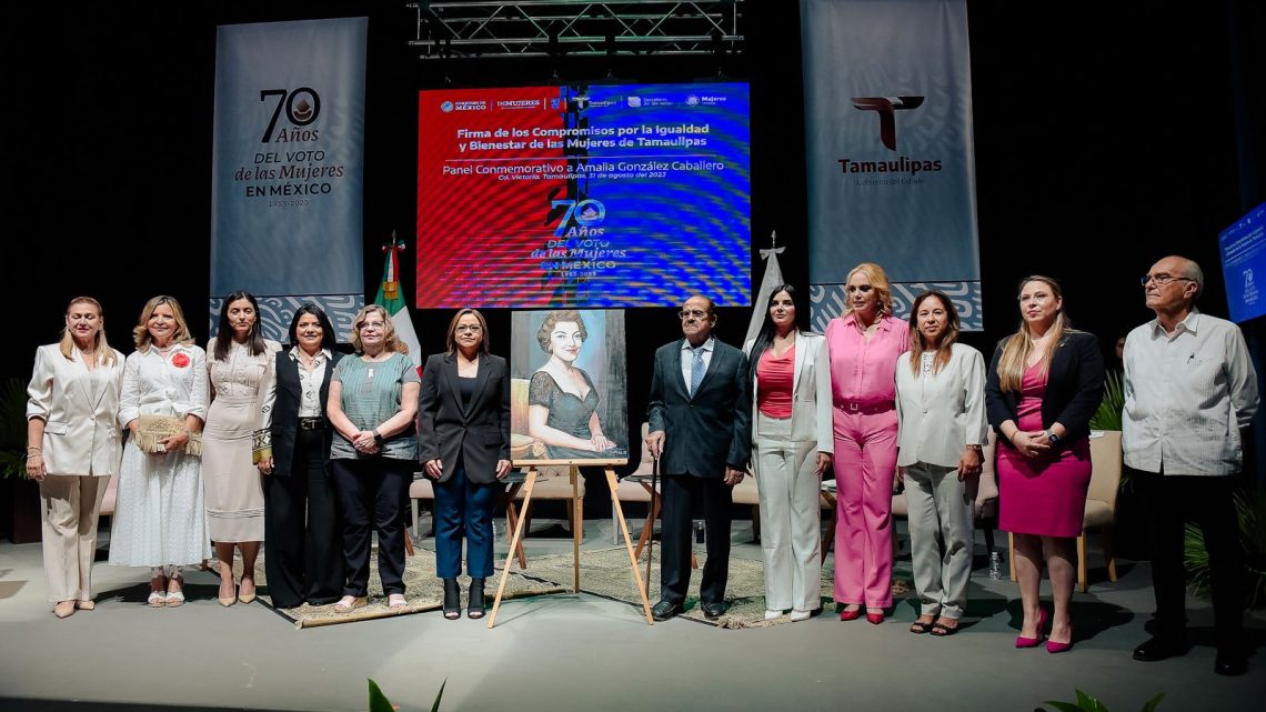 Tamaulipas firma Compromisos por la Igualdad y el Bienestar de las Mujeres