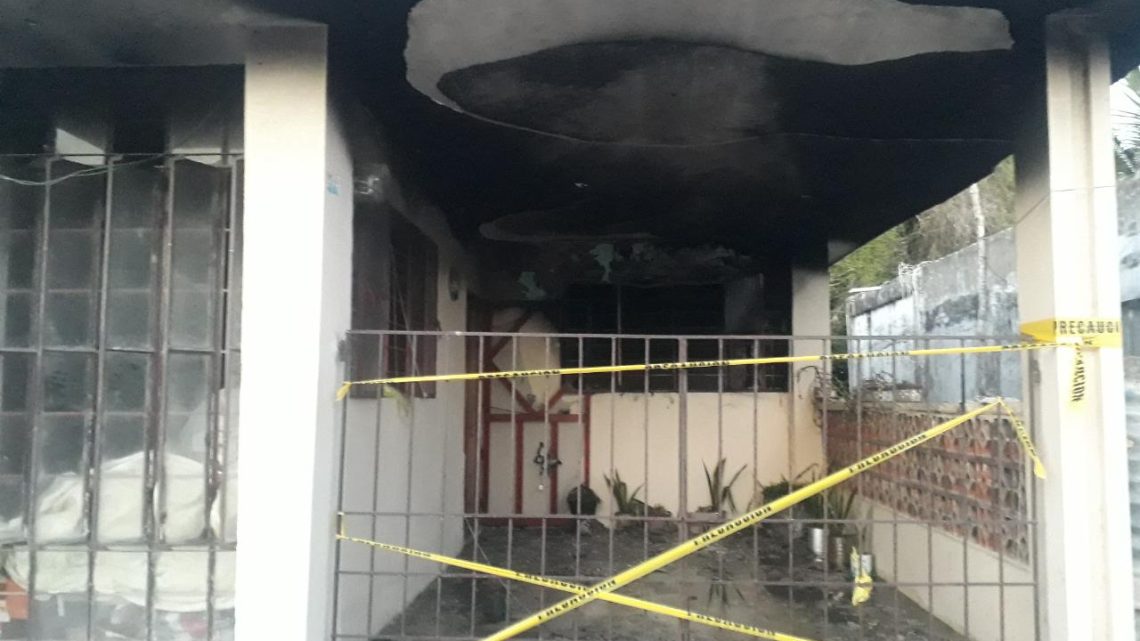 Fuga de gas provoca incendio en vivienda