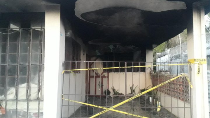 Fuga de gas provoca incendio en vivienda