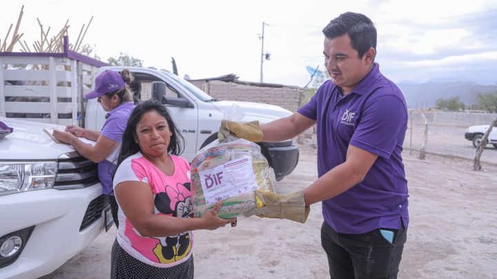 Entrega DIF Tamaulipas más de mil 100 apoyos a 30 familias damnificadas por tromba en ejido de Miquihuana