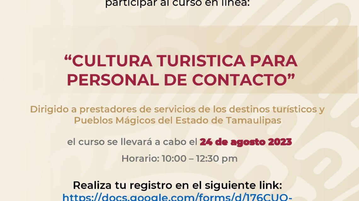 Promueven programa de capacitación para prestadores de servicios turísticos