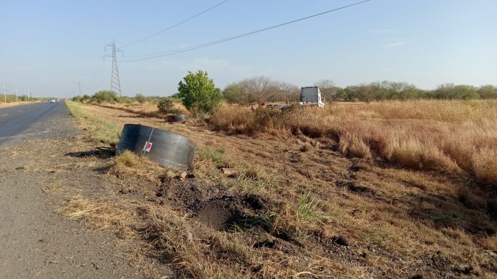 Guardia Estatal atiende dos accidentes en carretera Victoria-Monterrey