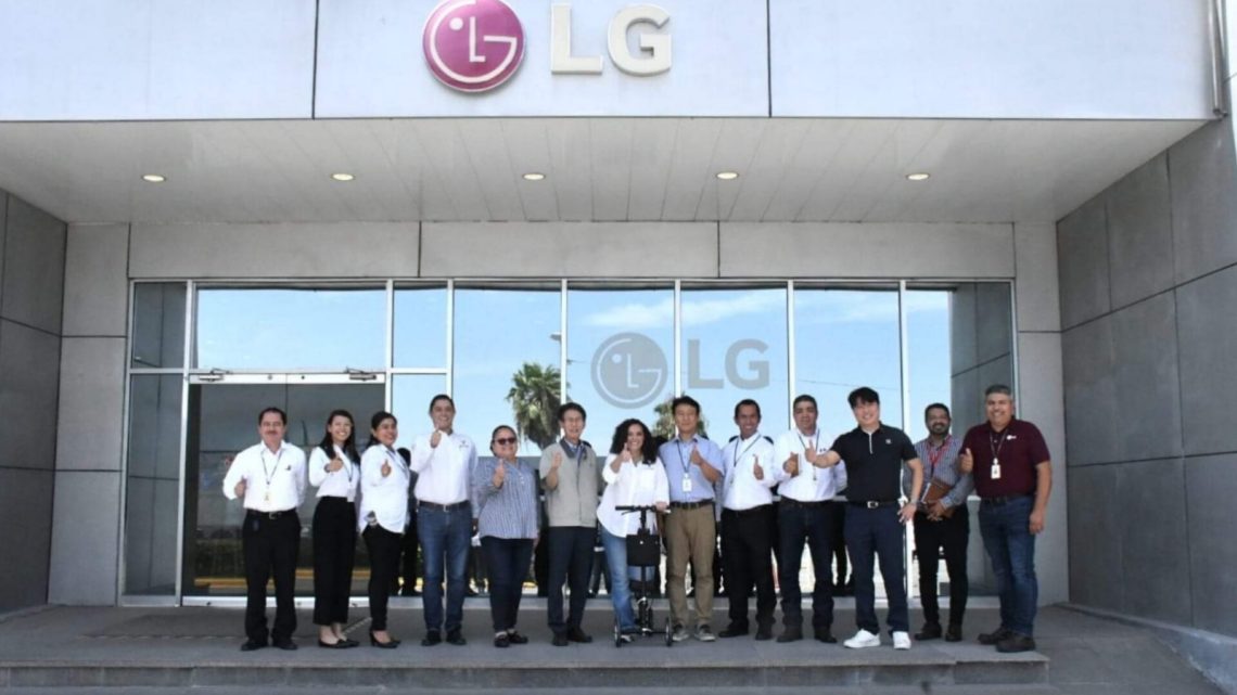 Trabajadoras y trabajadores de LG Electronics Reynosa, orgullosa muestra del talento tamaulipeco: Olga Sosa