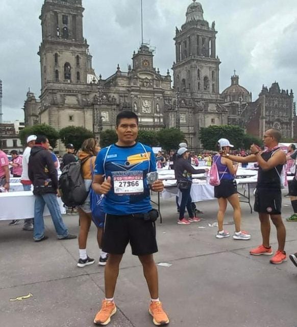 Policía de la Guardia Estatal participa en XL Maratón de la CDMX