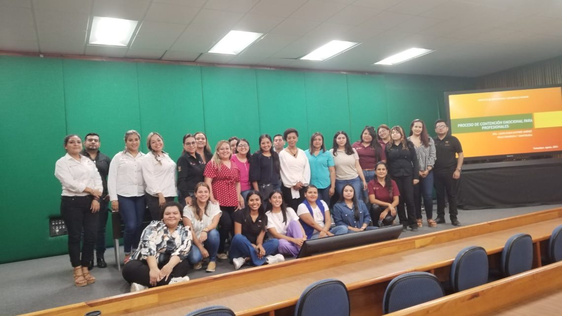 Imparten taller de “Contención Emocional” a personal del Instituto de las Mujeres en Tamaulipas