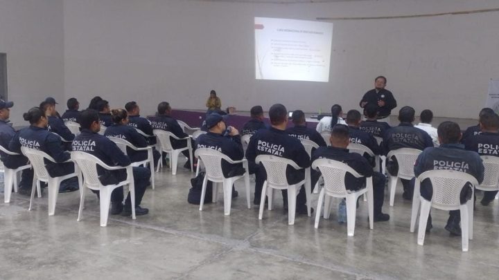 Recibe Guardia Estatal curso de Derechos Humanos y Seguridad Pública