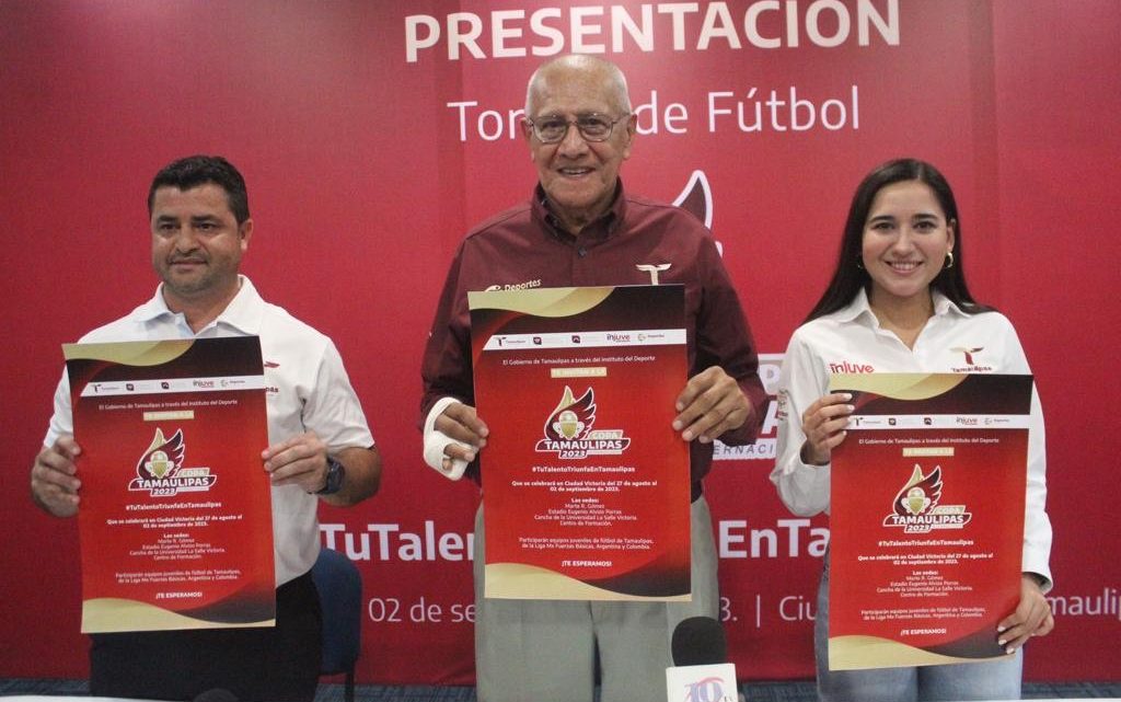 Presenta el Instituto del Deporte “Copa Tamaulipas Internacional 2023”